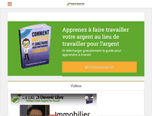 Tablet Screenshot of investir-et-devenir-libre.com